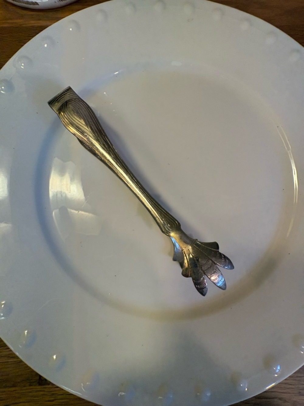 Vintage Clawfoot Ice Tongs
